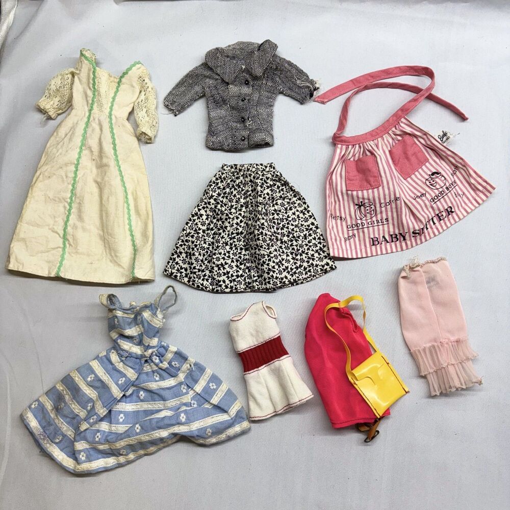 Vintage 60s-70s Barbie Outfit Mixed Pieces Lot 969 953, 954 7270 7824 1182 TLC